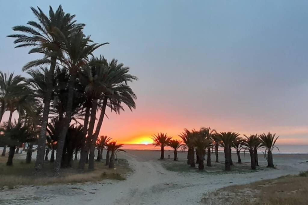 Descansar, sonreír, sentir. Paraíso frente al mar Santa Pola Exterior foto